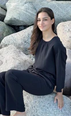 Neo Noir Bukser - Lotan - Black