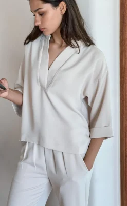 Neo Noir Bukser - Lotan - Creme