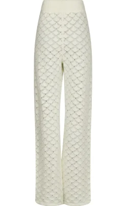 Neo Noir Bukser - Rizzy Chrochet - Off White