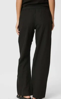 Neo Noir Bukser - Sonar Linen - Black