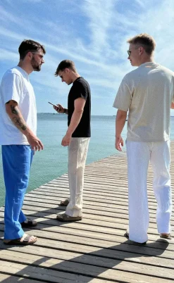 Neo Noir Bukser - Sonar Linen - Sand