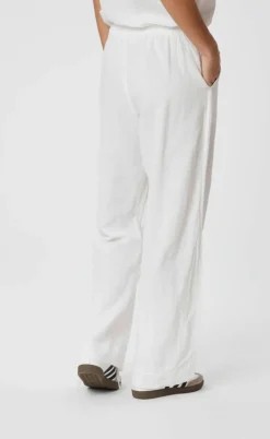 Neo Noir Bukser - Sonar Linen - White