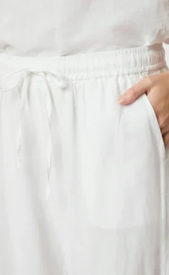 Neo Noir Bukser - Sonar Linen - White