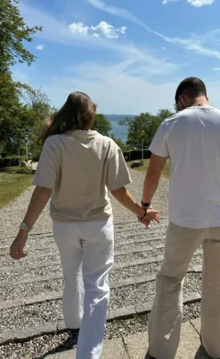 Neo Noir Bukser - Sonar Linen - White