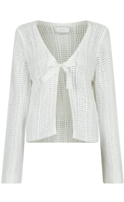 Neo Noir Cardigan - Bates - White