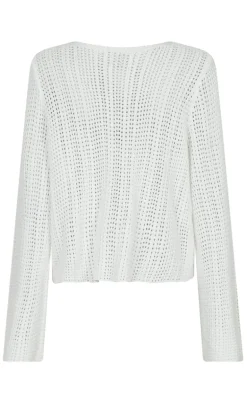Neo Noir Cardigan - Bates - White