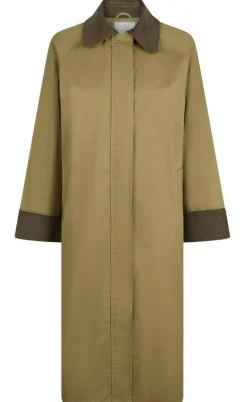 Neo Noir Frakke - Anneli - Khaki