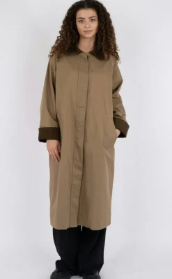 Neo Noir Frakke - Anneli - Khaki
