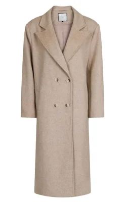 Neo Noir Frakke - Williams - Beige Melange