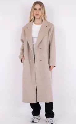 Neo Noir Frakke - Williams - Beige Melange