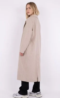 Neo Noir Frakke - Williams - Beige Melange