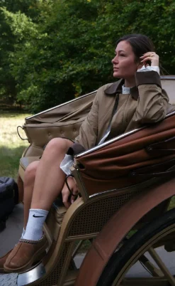 Neo Noir Jakke - Anastacia Cord - Dark Tan