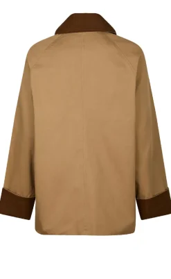 Neo Noir Jakke - Anastacia Cord - Dark Tan