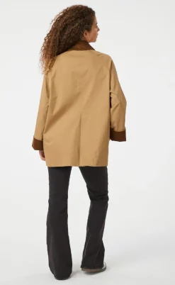 Neo Noir Jakke - Anastacia Cord - Dark Tan