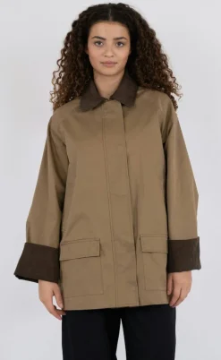 Neo Noir Jakke - Anastacia - Khaki
