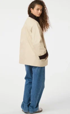 Neo Noir Jakke - Anastacia Cord - Ivory