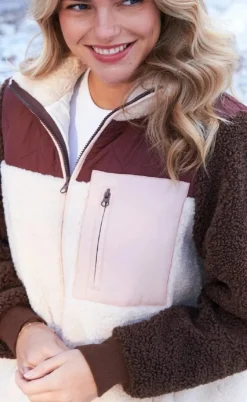 Neo Noir Jakke - Eagle Teddy - Burgundy