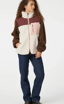 Neo Noir Jakke - Eagle Teddy - Burgundy