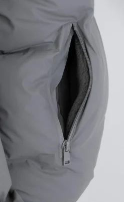 Neo Noir Jakke - Fox Puffer - Light Grey