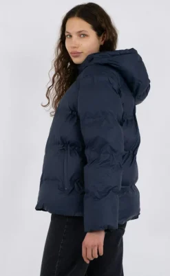 Neo Noir Jakke - Fox Puffer - Navy