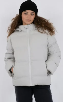 Neo Noir Jakke - Fox Puffer - Ivory