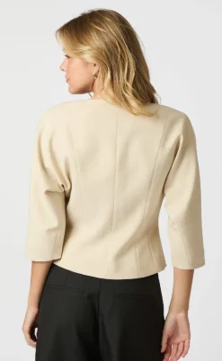 Neo Noir Jakke - Mesto - Beige Melange