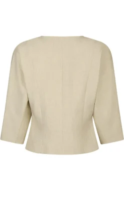 Neo Noir Jakke - Mesto - Beige Melange