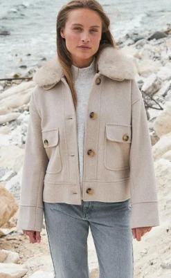 Neo Noir Jakke - Pitti Wool - Sand