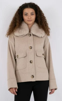 Neo Noir Jakke - Pitti Wool - Sand