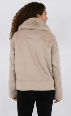 Neo Noir Jakke - Pitti Wool - Sand