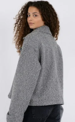 Neo Noir Jakke - Sandra - Grey Melange