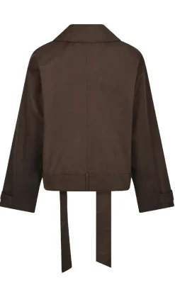 Neo Noir Jakke - Sia F - Chocolate Brown