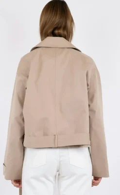 Neo Noir Jakke - Sia F - Sand