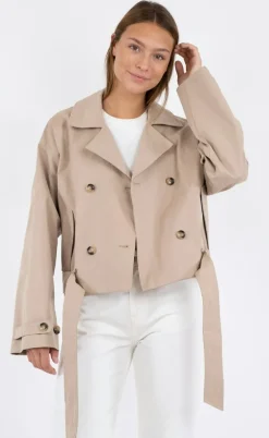 Neo Noir Jakke - Sia F - Sand