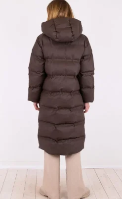 Neo Noir Jakke - Viviana Puffer - Mocca