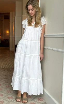 Neo Noir Kjole - Ankita S Voile - White
