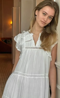 Neo Noir Kjole - Ankita S Voile - White