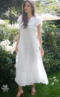 Neo Noir Kjole - Ankita S Voile - White