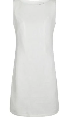 Neo Noir Kjole - Bruna Ramie - Off White