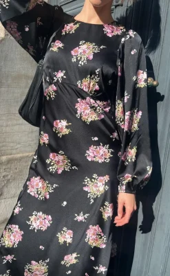 Neo Noir Kjole - Ilba - Black