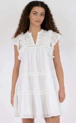 Neo Noir Kjole - Jamma S Voile - White