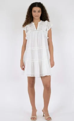 Neo Noir Kjole - Jamma S Voile - White