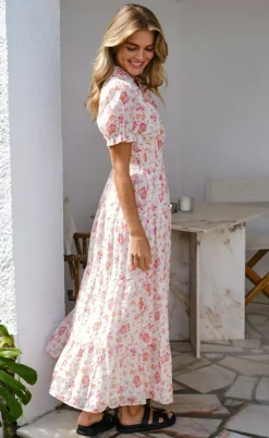 Neo Noir Kjole - Kanza - Rose