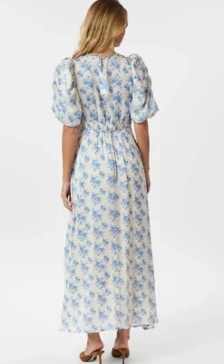 Neo Noir Kjole - Kikka Wild Rose - Light Blue