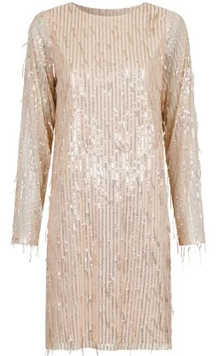 Neo Noir Kjole - Maline - Rose Gold