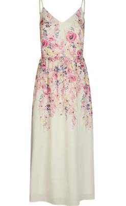 Neo Noir Kjole - Sanni Flower - Ivory