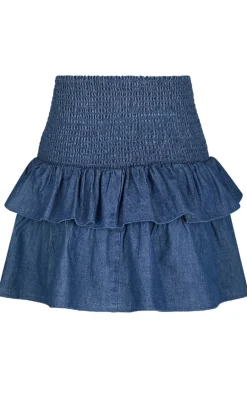 Neo Noir Nederdel - Carin Denim - Blue