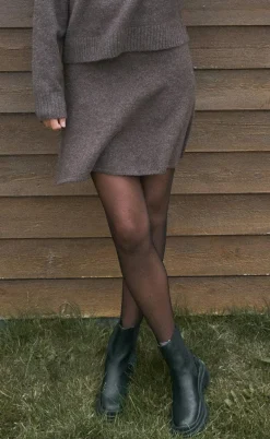 Neo Noir Nederdel - Gisa - Brown Melange