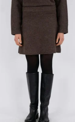 Neo Noir Nederdel - Gisa - Brown Melange