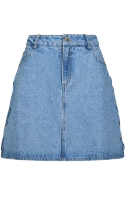 Neo Noir Nederdel - Kessia Braid - Blue